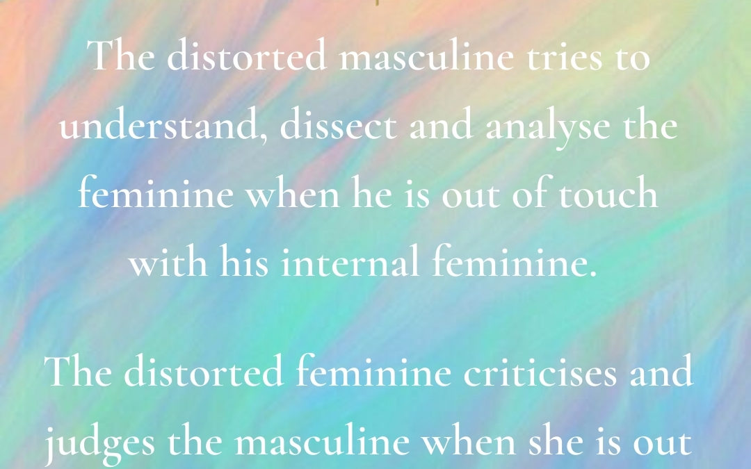 Distorted masculine and feminine